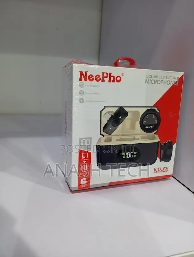 Neepho Np-58 Dual Wireless Type-C iPhone Microphone