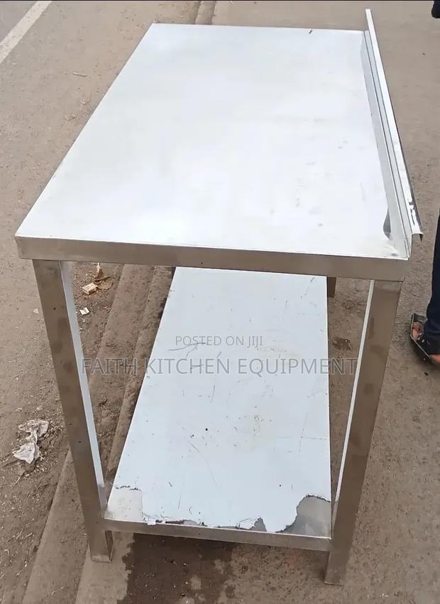 Stainless Steel Kitchen Table - thumbnail 3