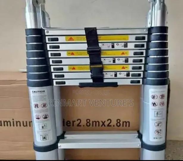 Double Telescopic Aluminum Ladder 5.8m