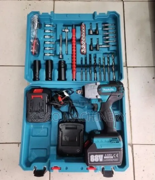 Makita 88v Brushless Impact Wrench Set With 2 Batteries/Impact Wrench