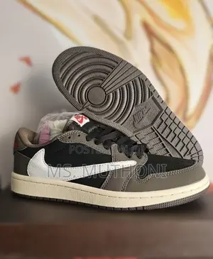 Air J Was Low Travis Scott Rev€Rse 'Dark Mocha Size 40-46