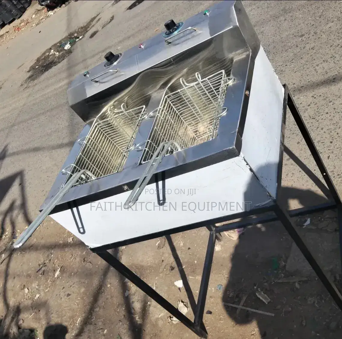 2 Slot Double Fryer