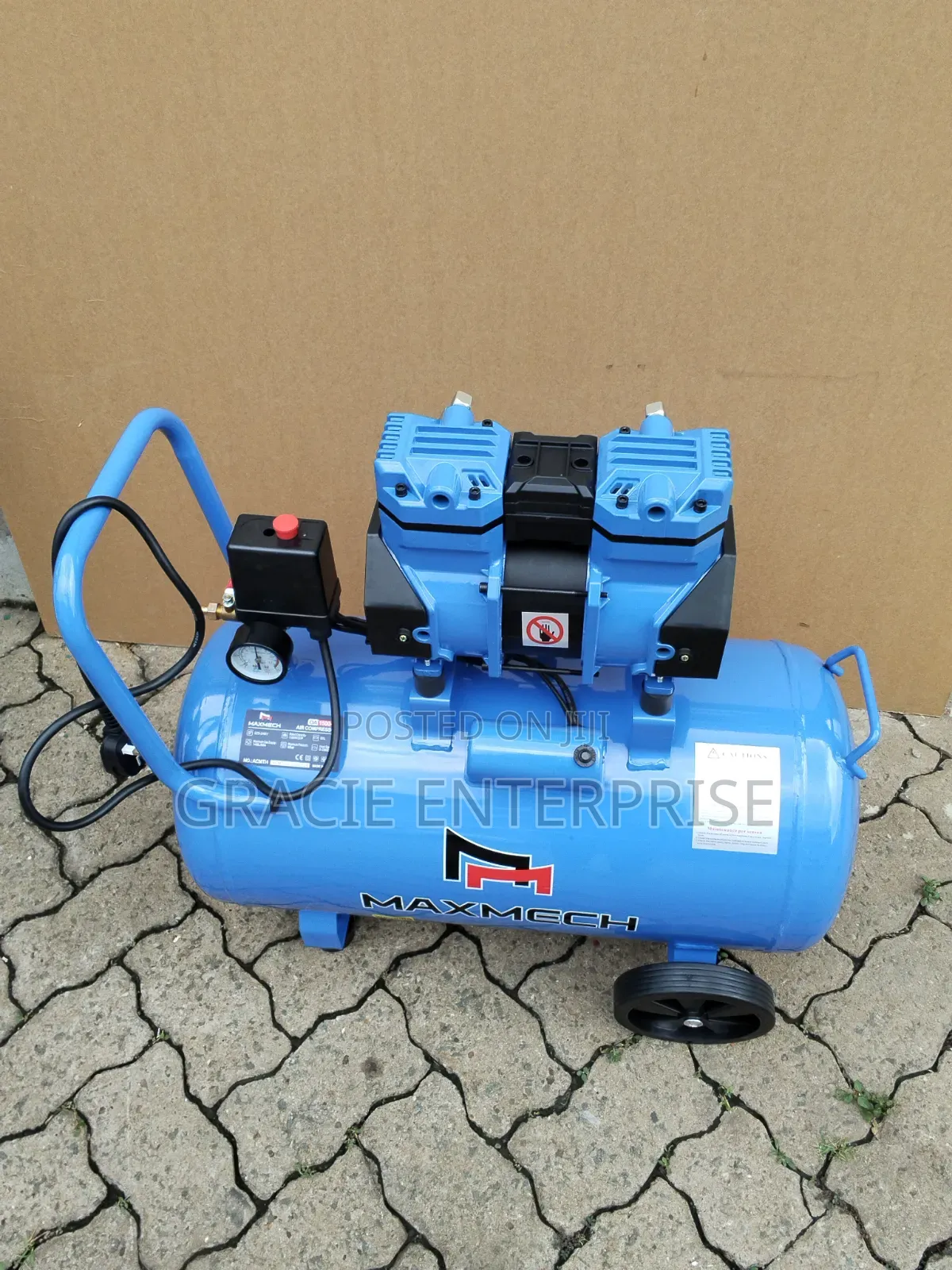 Maxmech Electric Air Compressor 50 Litres/ Silent Compressor
