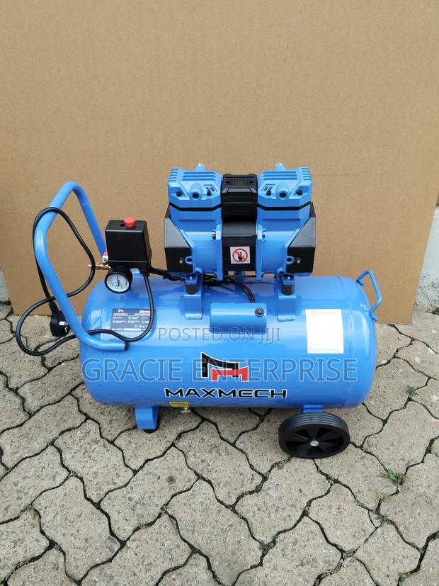 Maxmech Electric Air Compressor 50 Litres/ Silent Compressor - thumbnail 2