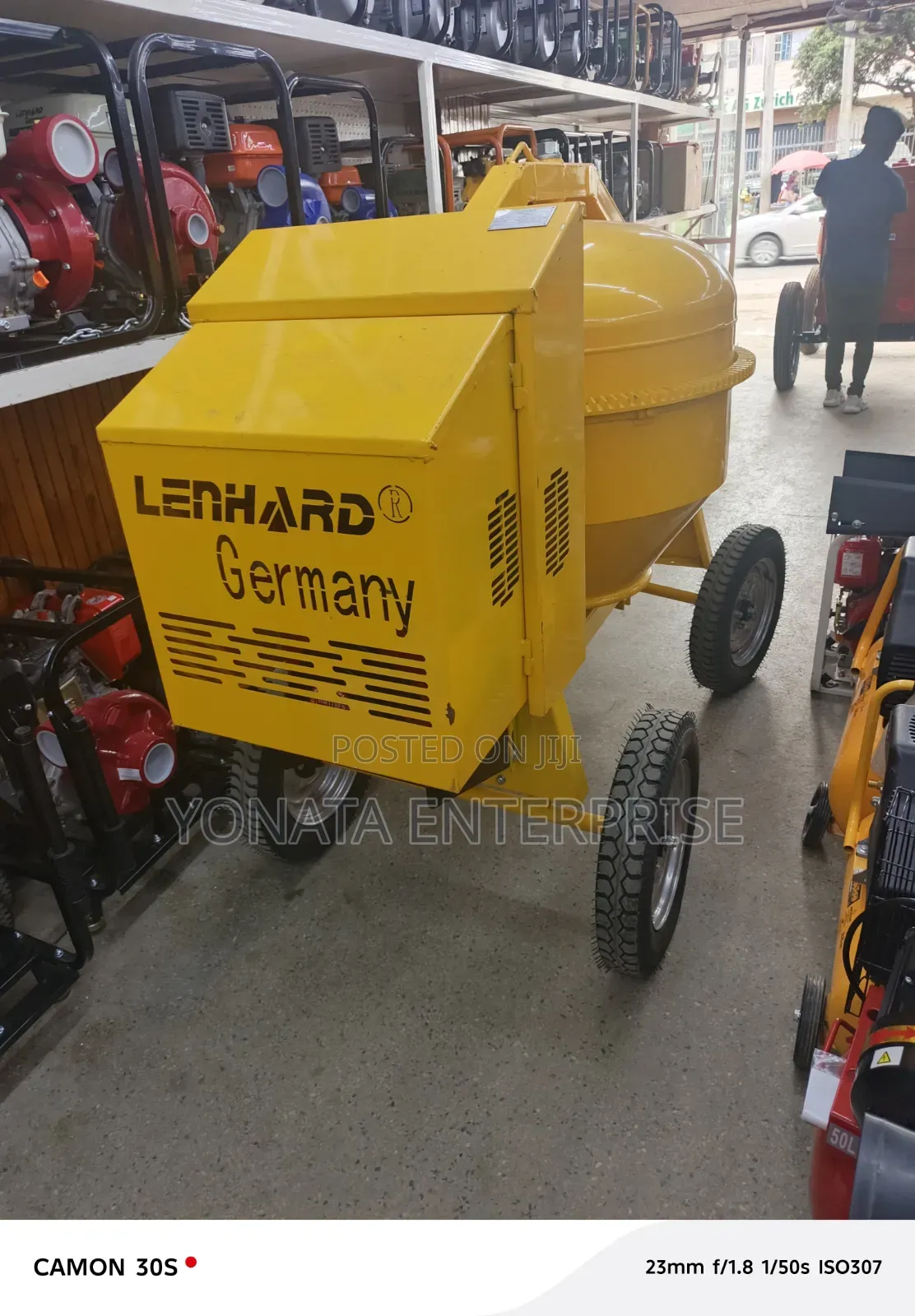 Heavy Duty Lenhard Germany Concrete Mixer 350l