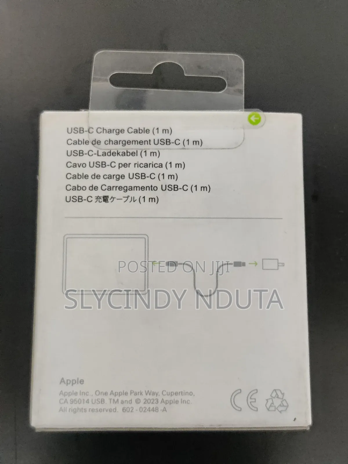 Apple Usb -C Charge Cable (1m)