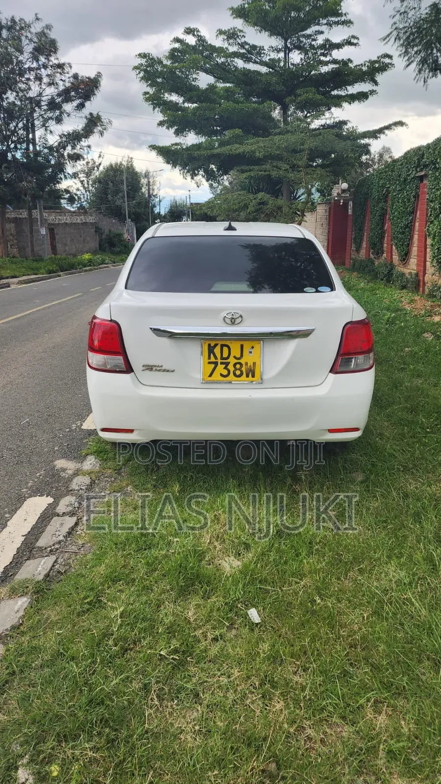 Toyota Axio 1.5 G 2WD 2015 White