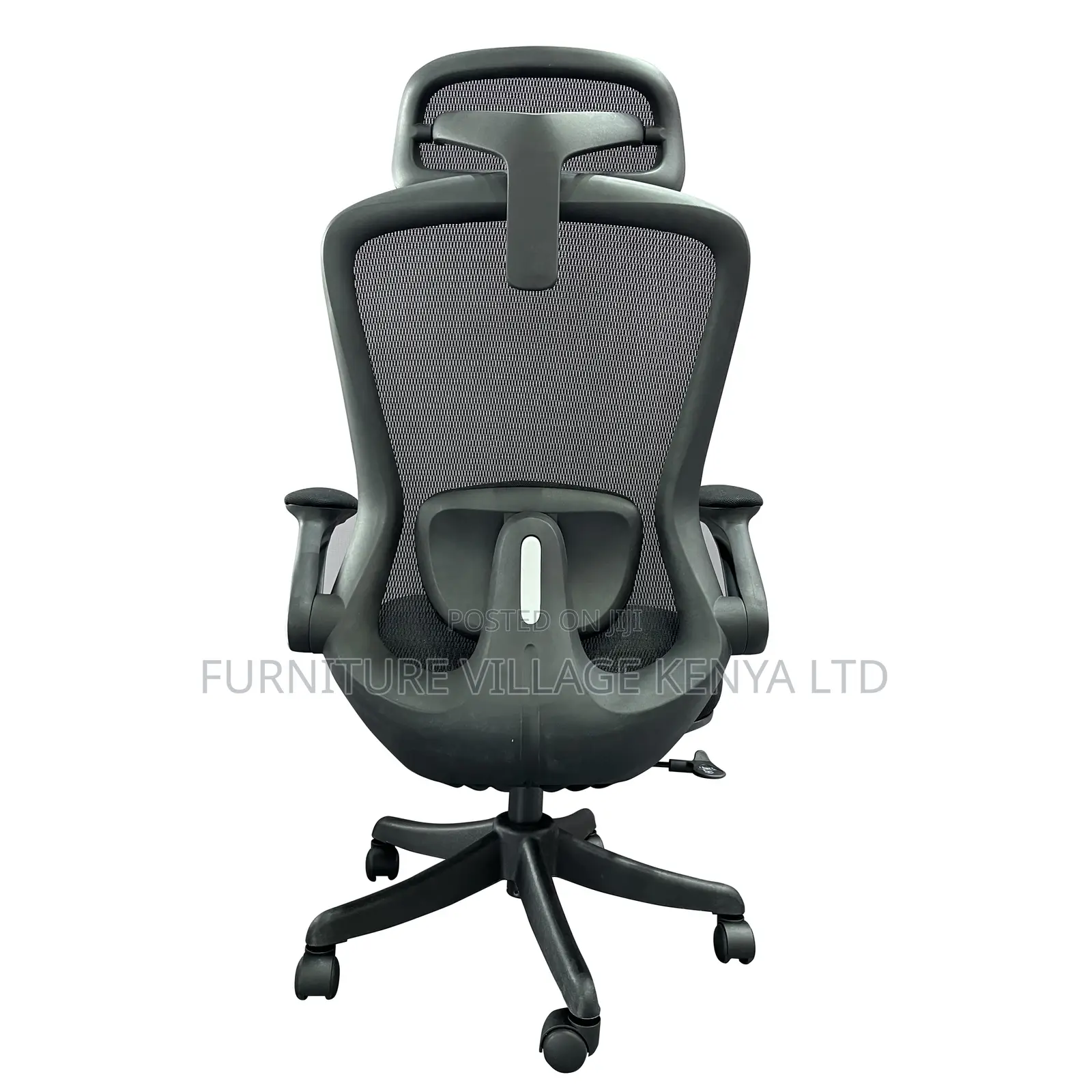 Mesh Ergonomic Workstation Chair With Flip Armrest