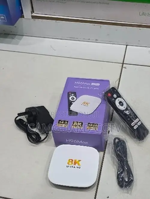  Android Tv Box H96 Max 4gb + 128gb Media Player