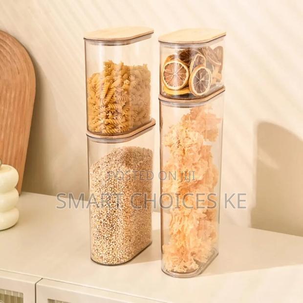 4pcs Set Acrylic Storage Containers - thumbnail 5