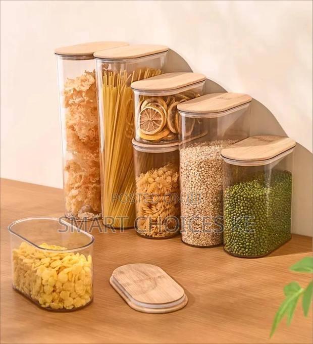 4pcs Set Acrylic Storage Containers - thumbnail 6