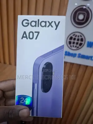 New Samsung Galaxy A07 4G 64 GB Black