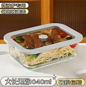 1040 Ml Borosilicate Lunch Box