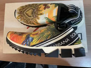 Dolce Gabbana Printed Sorrento Sneakers Original