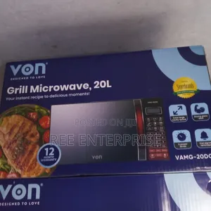 Von Microwave **20l **Digital Microwave With Grill