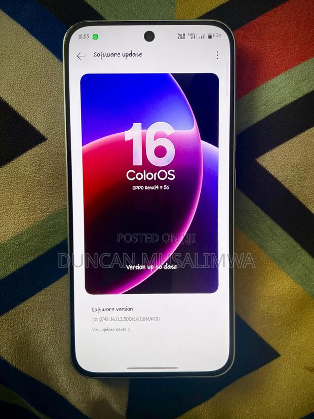 Oppo Reno14 F 512 GB Silver - thumbnail 4