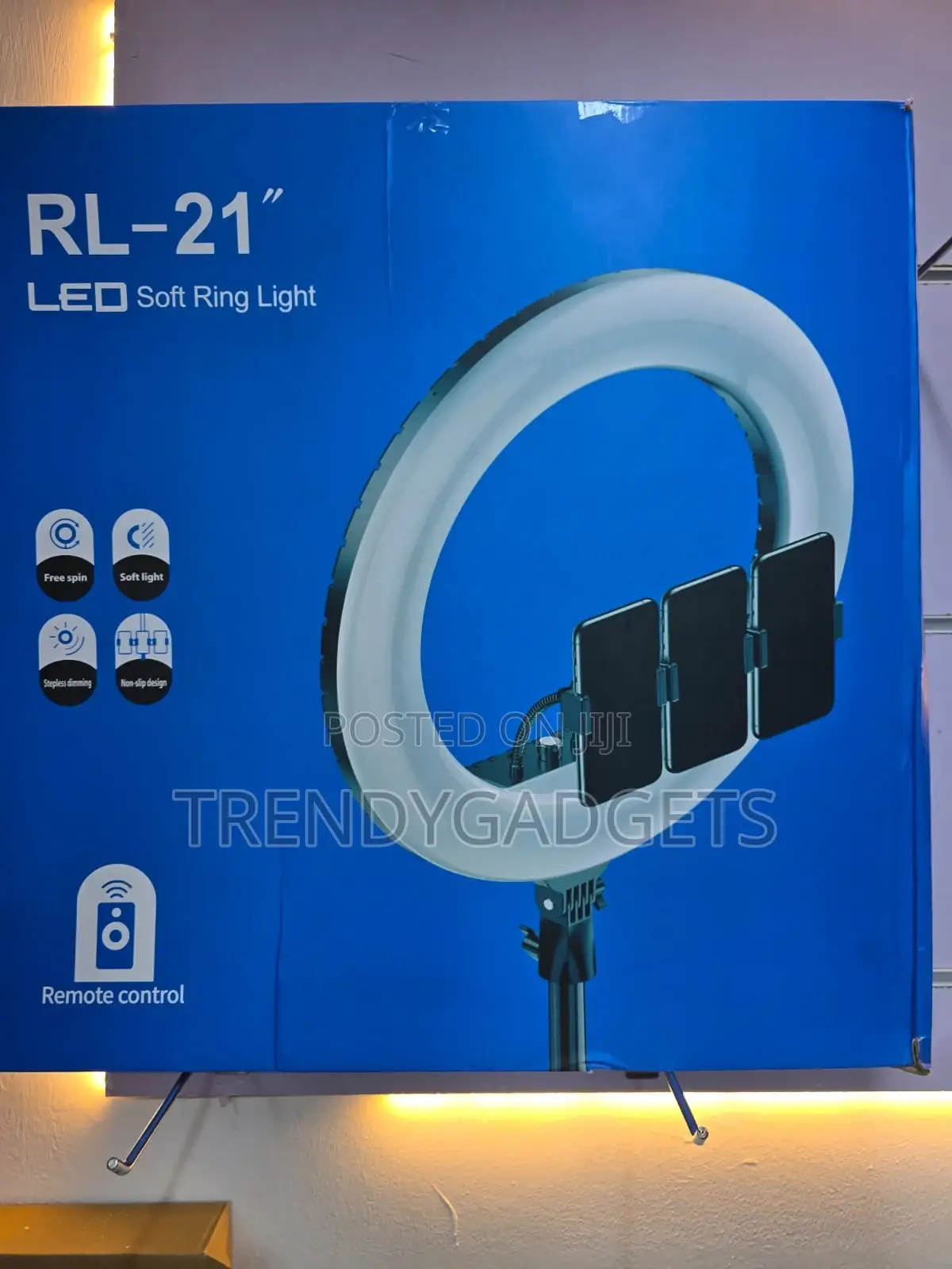 21 Inch Led Ring Light Kit With Stand For Photography