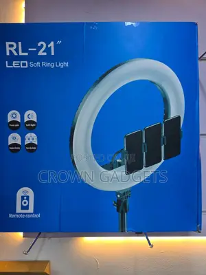 21 Inch Led Ring Light Kit With Stand For Photography