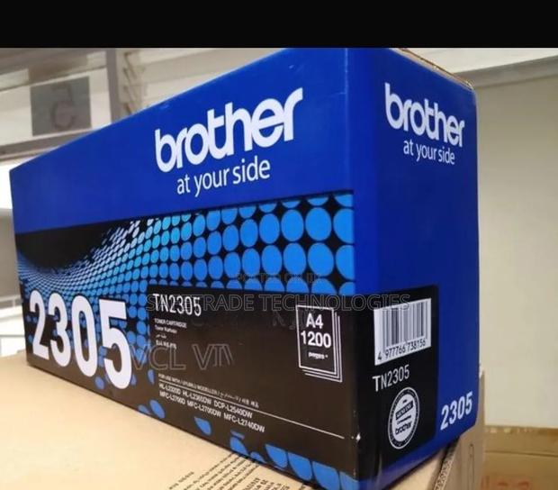 Original Brother Tn-2305 Black Toner Cartridge