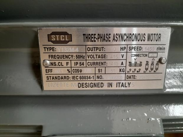 STCL 10hp Low Speed 3 Phase Motor - thumbnail 2