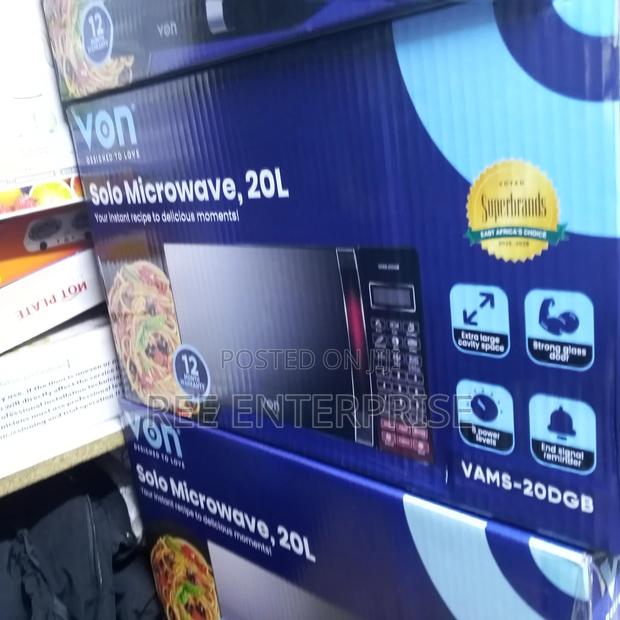 Von Microwave 20l Model Vams -20dgb Digital Microwave