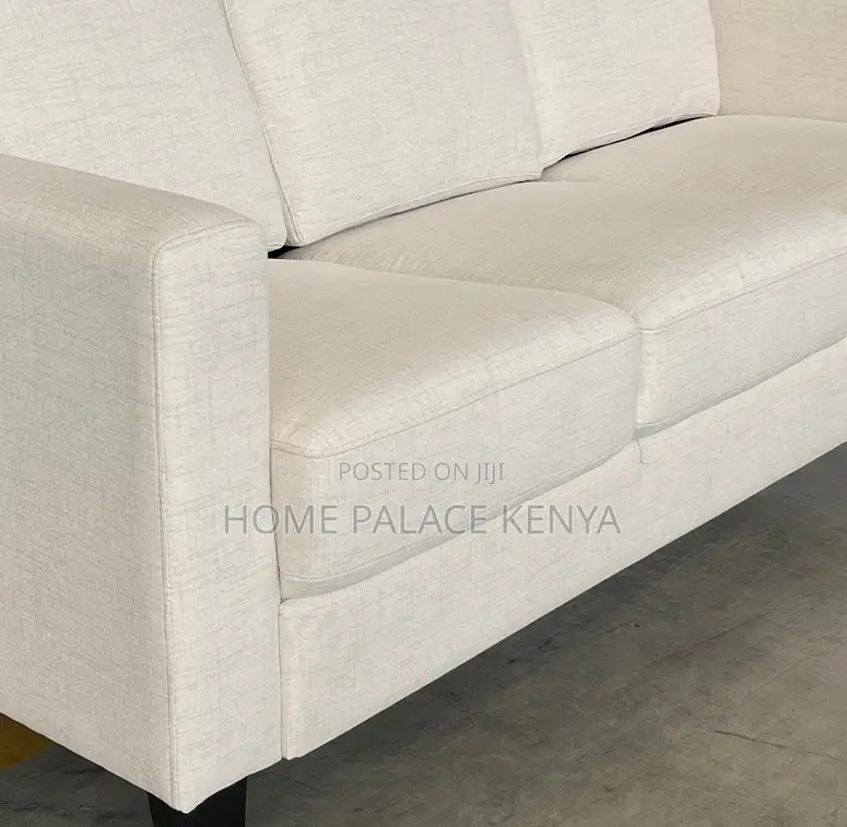 Home Sofa: 3 Seater Fabric Sofa