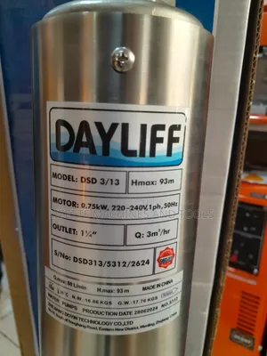 DSD 3/13 Dayliff 93m Head Submersible Pump With Controller