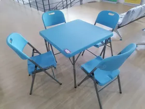 Blue Outdoor Balcony Set