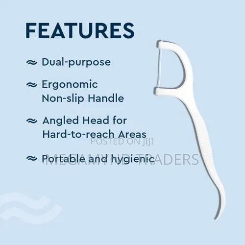 50pc Dental Floss Tooth Pick - thumbnail 2