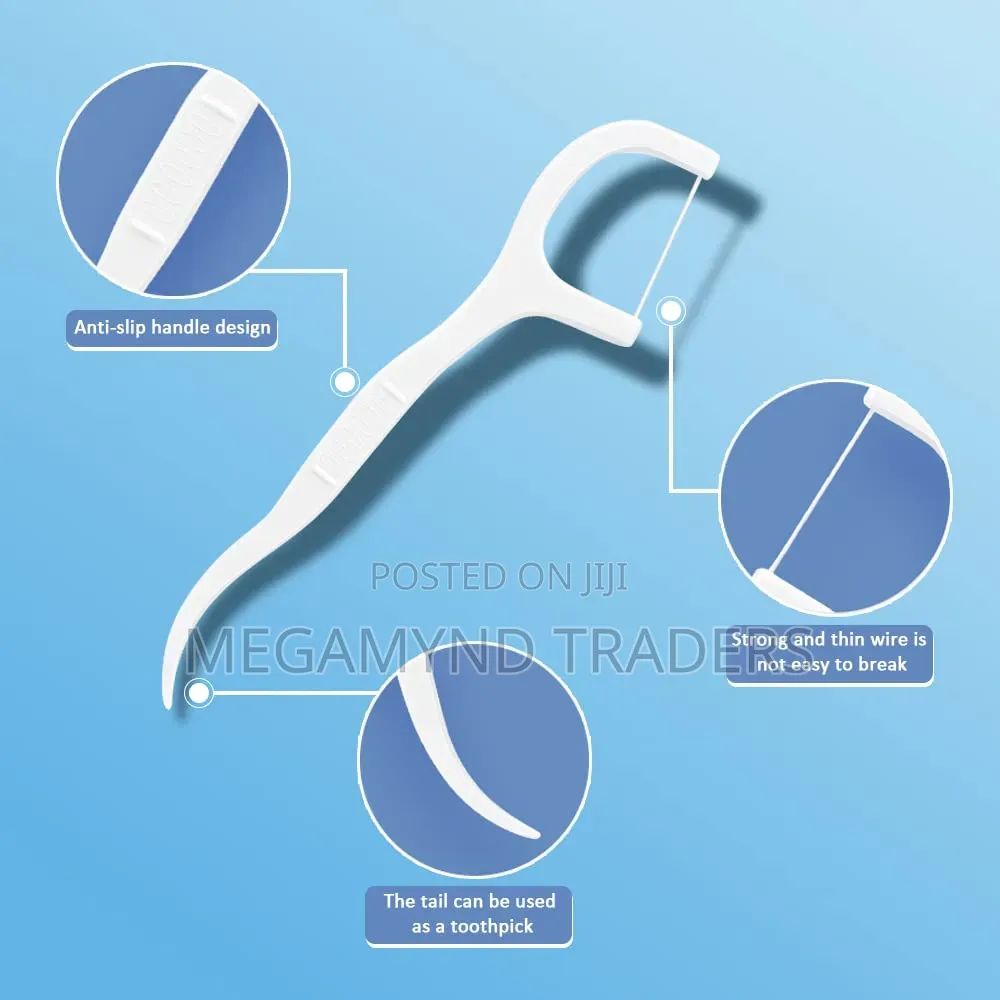 50pc Dental Floss Tooth Pick