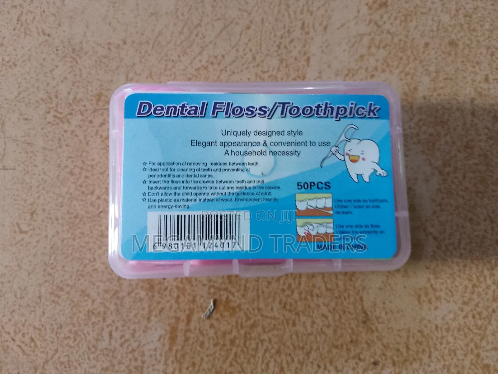 50pc Dental Floss Tooth Pick