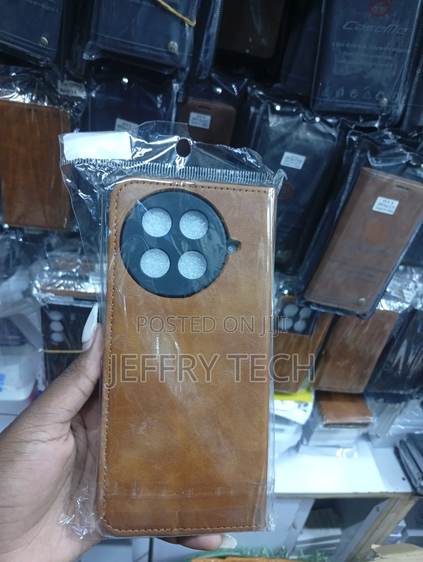 Pu Leather Wallet Flip Case for the Tecno Camon 30s