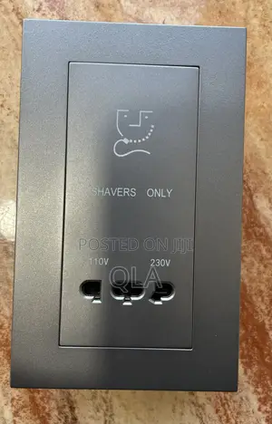 Shaver Socket Grey