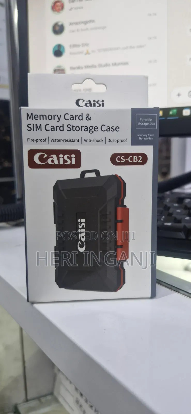 Caisi Memory and Card Box
