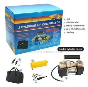 Portable Air Double Cylinder Compressor