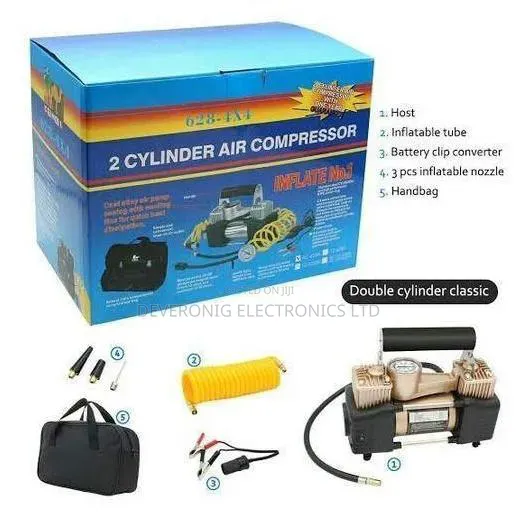 Portable Air Double Cylinder Compressor