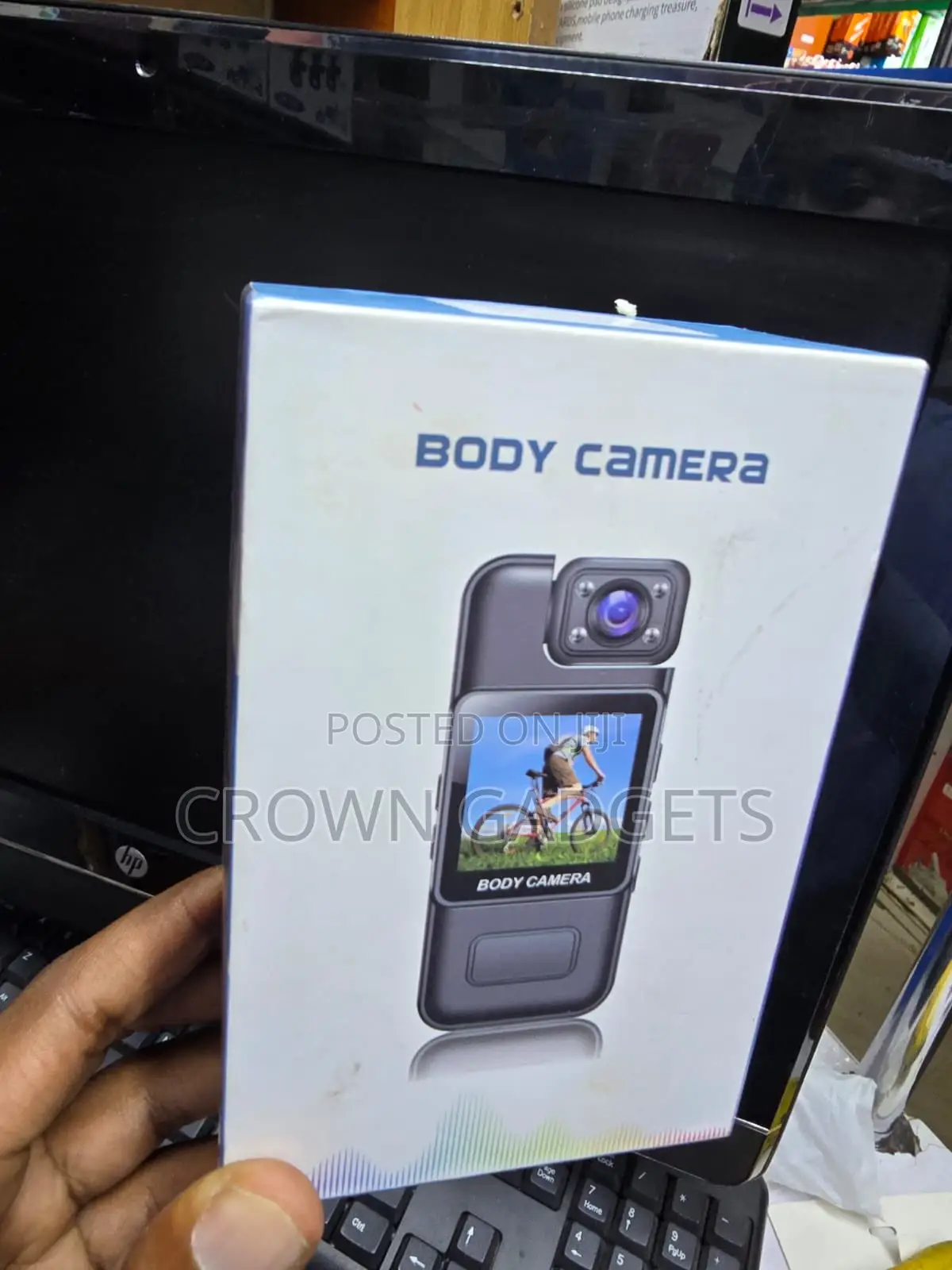Portable Body Camera Clip-on Video Recording Device