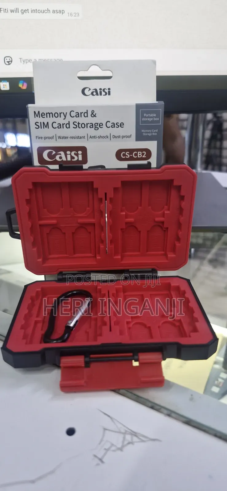 Caisi Memory and Card Box