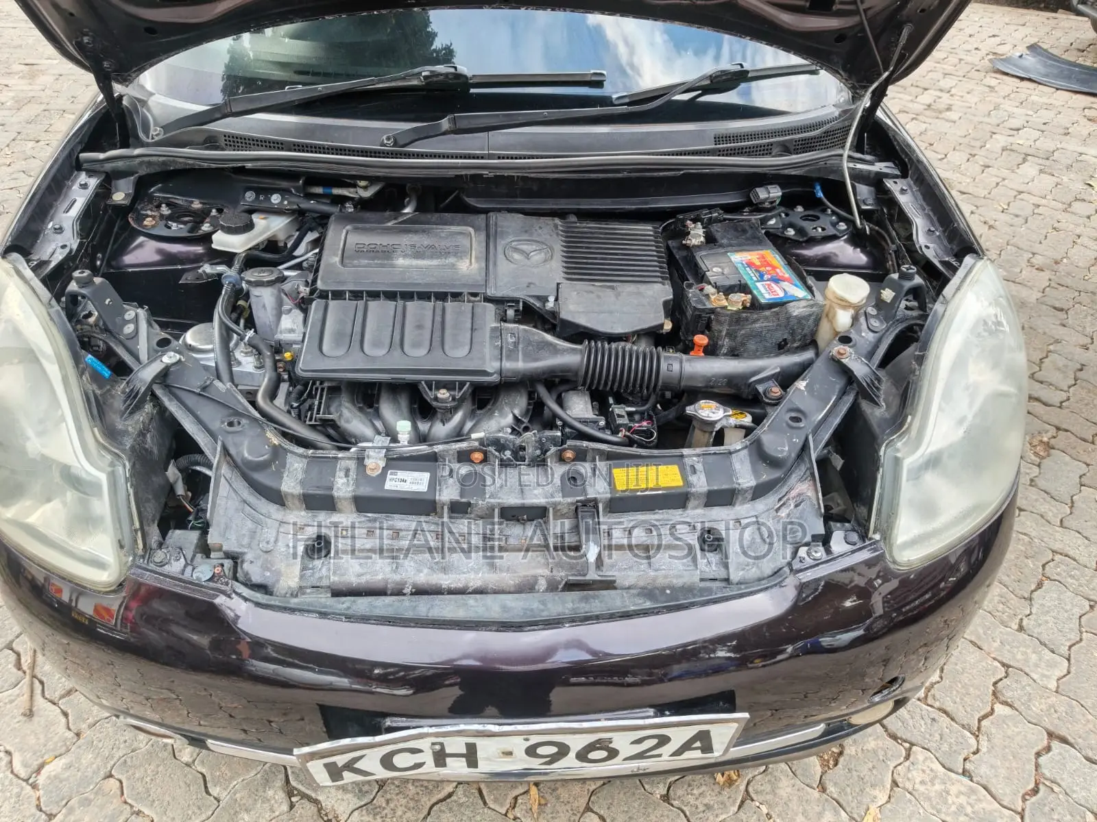 Mazda Verisa 2010 Brown