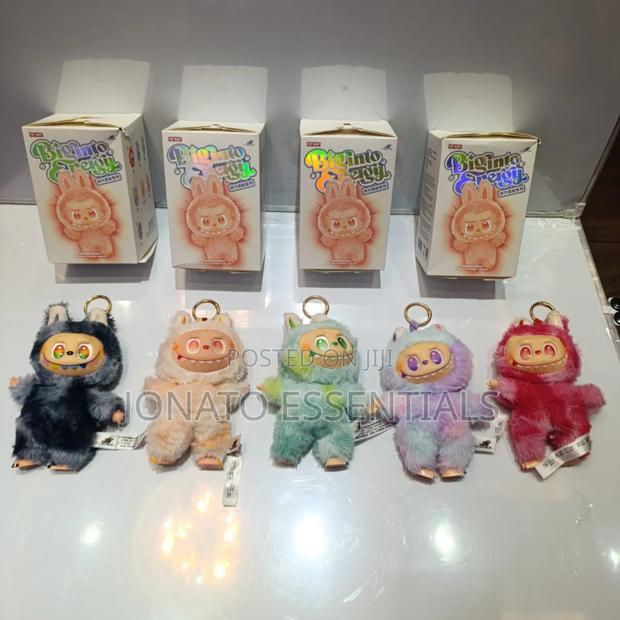 Pop Mart Labubu Macaron Plush Key Chain Toy, Collectible