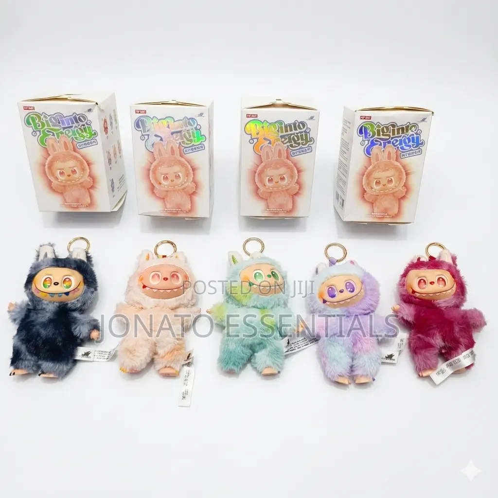 Pop Mart Labubu Macaron Plush Key Chain Toy, Collectible