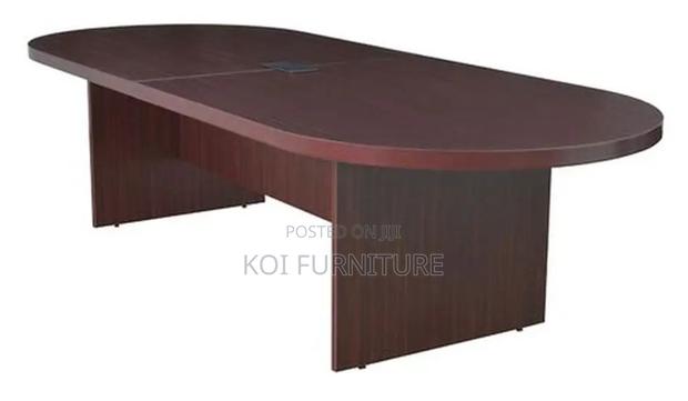 Boardroom Table; 3 Meters Mahogany Executive Boadroom Table - thumbnail 6