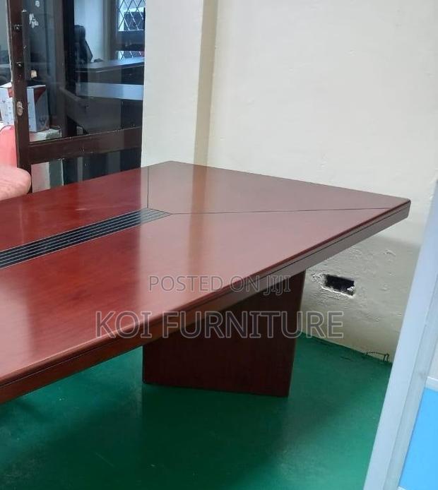 Boardroom Table; 3 Meters Mahogany Executive Boadroom Table - thumbnail 7