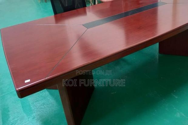 Boardroom Table; 3 Meters Mahogany Executive Boadroom Table - thumbnail 10