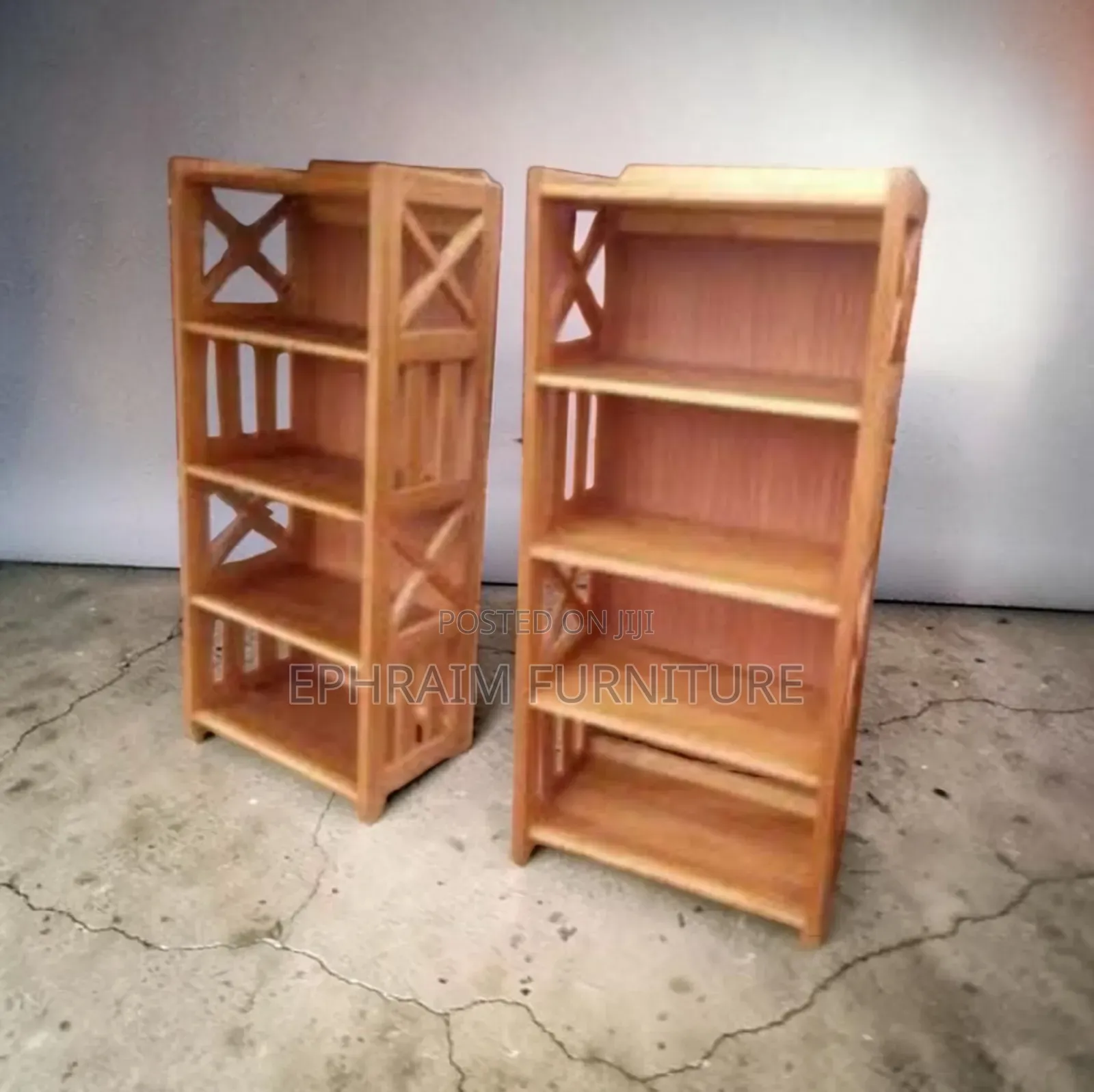 Unique Mahogany Book Shelf for Sale Measuring 1200mm×600mm