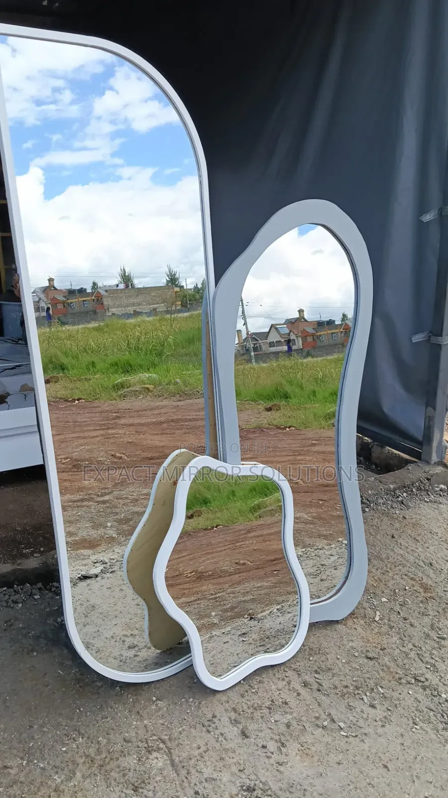Decor Curved Mirror For Sale