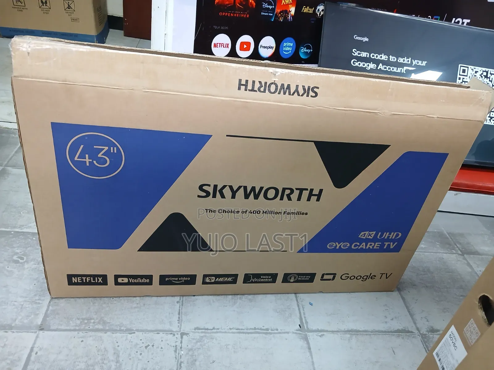 Skyworth 43 G6500h Uhd Google Tv (2025)