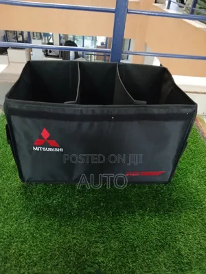 Mitsubishi Boot Storage Organizer – Foldable Car Trunk Organizer