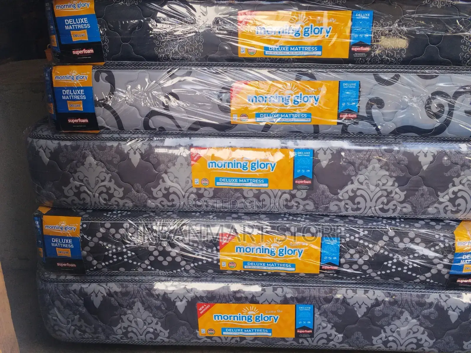 Morning Glory Mattress 5 by 6 Soft Quilted Design