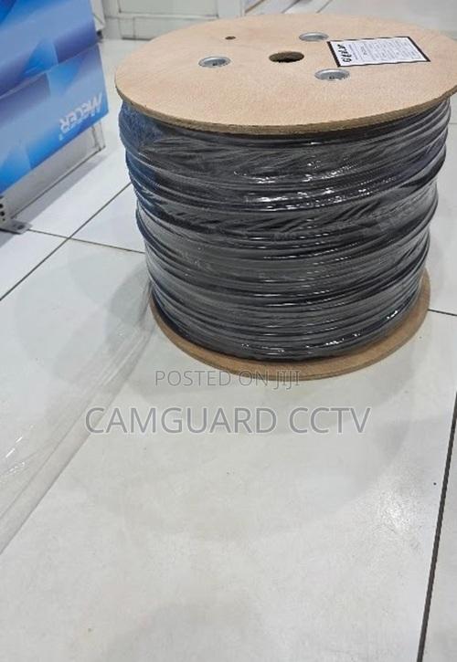 Weatherproof Cat6 Lan Cable for Outdoor Internet Installation